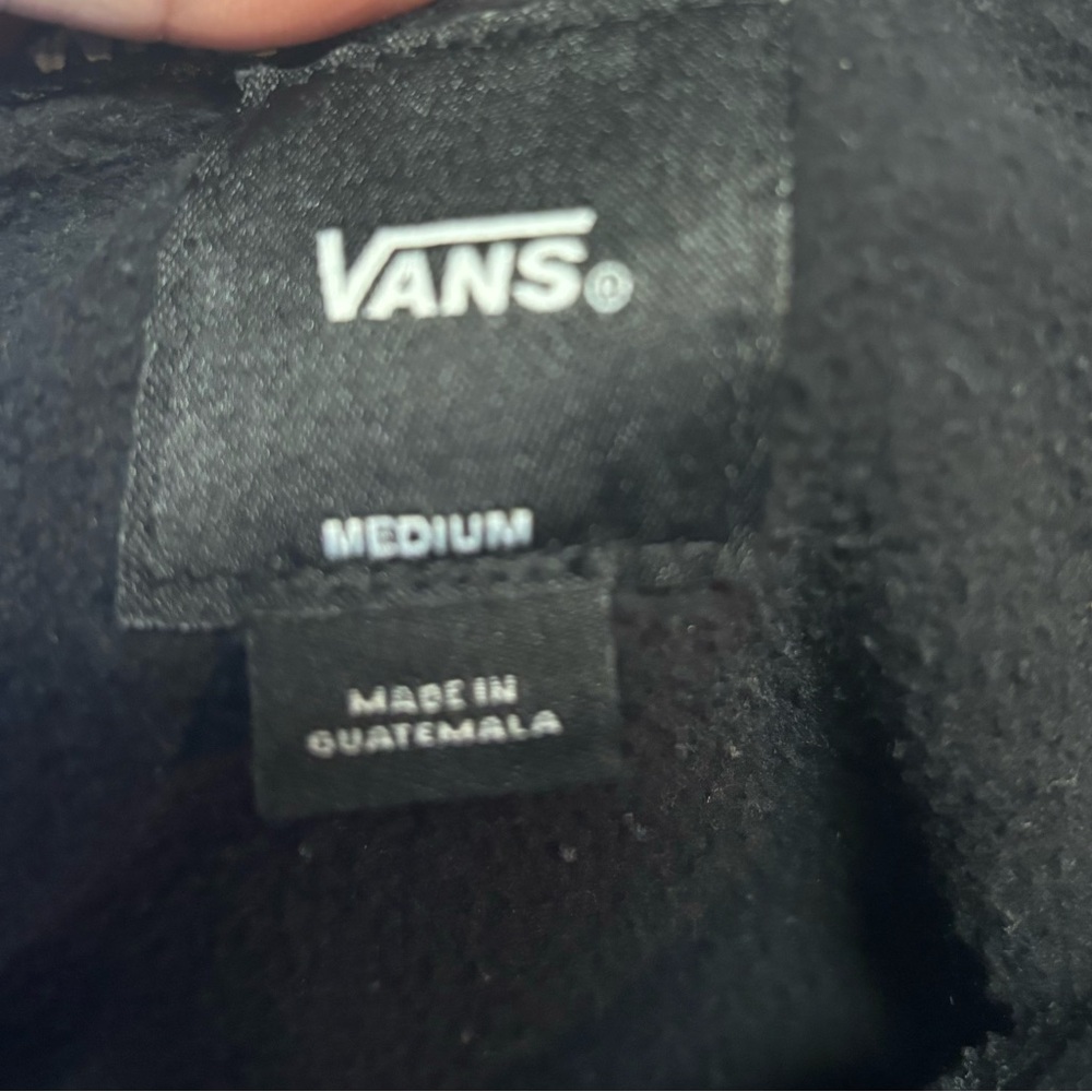 Vans Off The Wall Hoodie Sweatshirt Men Sz‎ M Venus Fly Trap Skater Embroidered - Picture 12 of 16